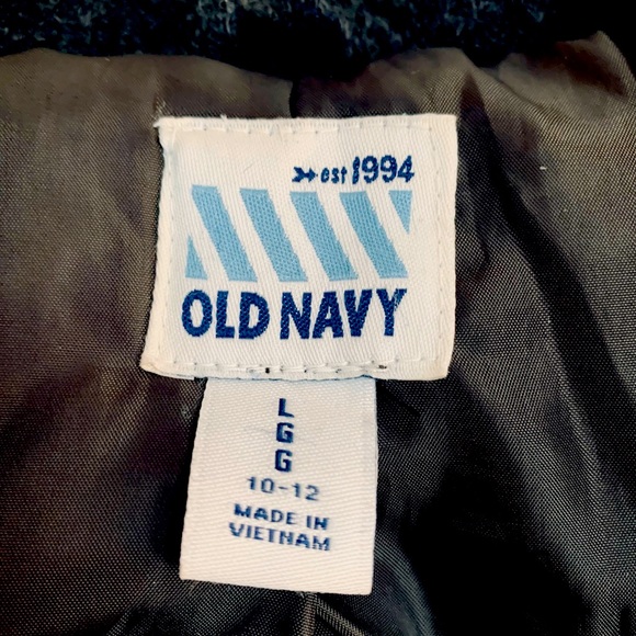 Old Navy Charcoal Grey Wool Peacoat - Picture 4 of 10